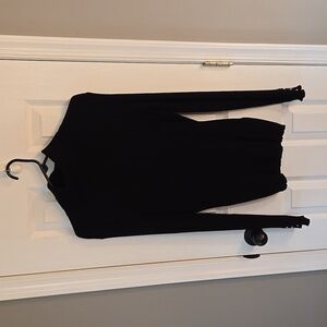 White House Black Market Black Turtleneck size Large